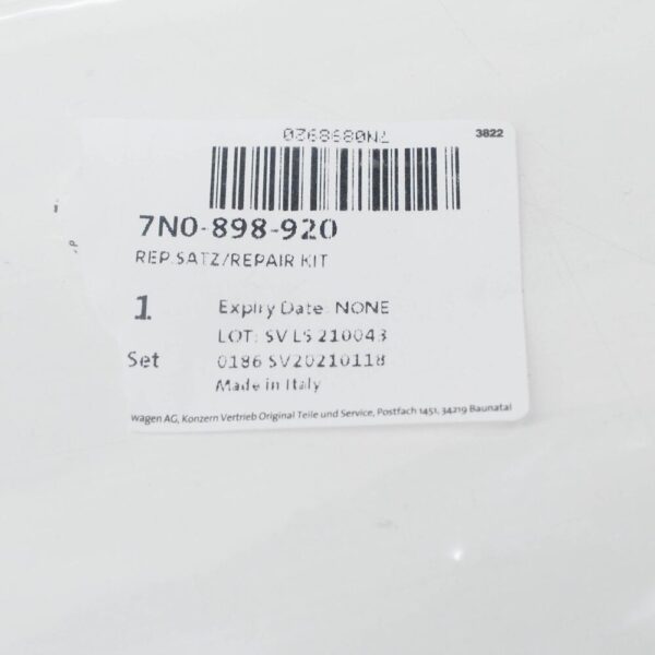 7N0898920 - VW Sharan 7N MK2 window roller blind sun roller handle repair kit 7N0898920 original