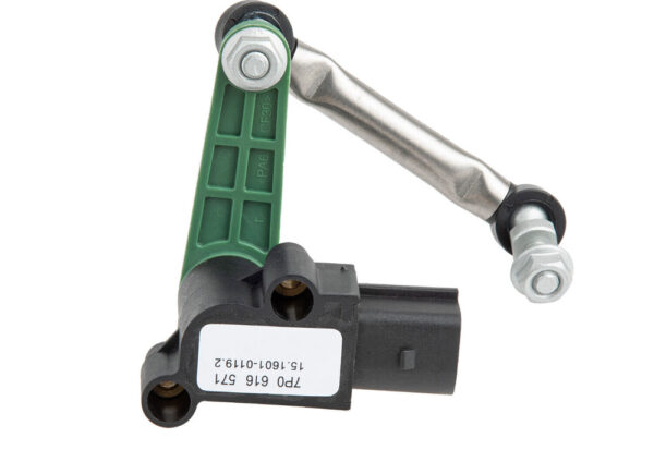 7P0616571 - NEW VW TOUAREG 7P MK2 REAR LEVEL SENSOR WITH POLES 7P0616571 ORIGINAL