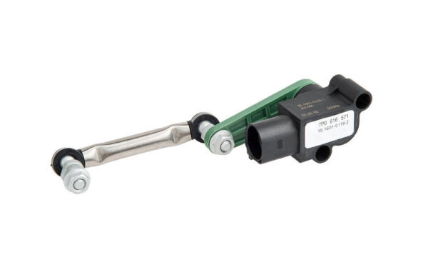 7P0616571 - NEW VW TOUAREG 7P MK2 REAR LEVEL SENSOR WITH POLES 7P0616571 ORIGINAL