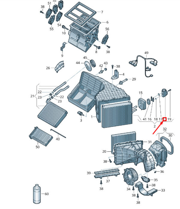 7P0820679A - VW TOUAREG 7P MK2 Air Conditioner Expansion Valve 7P0820679A NEW GENUINE