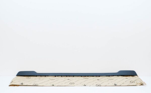 7P6807110B - Genuine Volkswagen Touareg Front Bumper Center Lower Spoiler Black 7P6807110B9B9