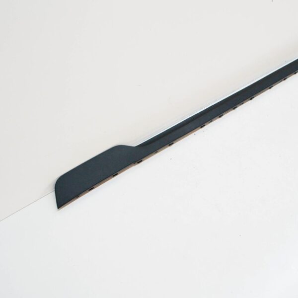 7P6807110B - Genuine Volkswagen Touareg Front Bumper Center Lower Spoiler Black 7P6807110B9B9