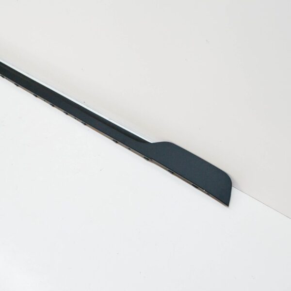 7P6807110B - Genuine Volkswagen Touareg Front Bumper Center Lower Spoiler Black 7P6807110B9B9