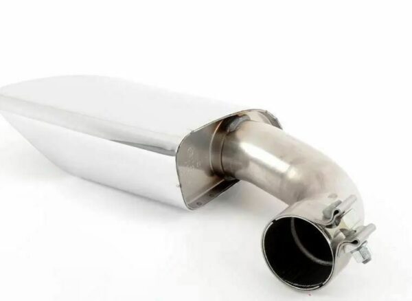 KIT7P6253681S - New Genuine Volkswagen Touareg 2011-2017 Rear Right Left Oval Exhaust Tips Set