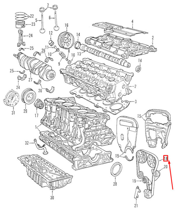 272327 - VOLVO S70 TIMING BELT 272327 9180954 NEW GENUINE