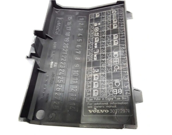 30772971 - VOLVO S80 MK2 FUSE BOX COVER 30772971 NEW GENUINE