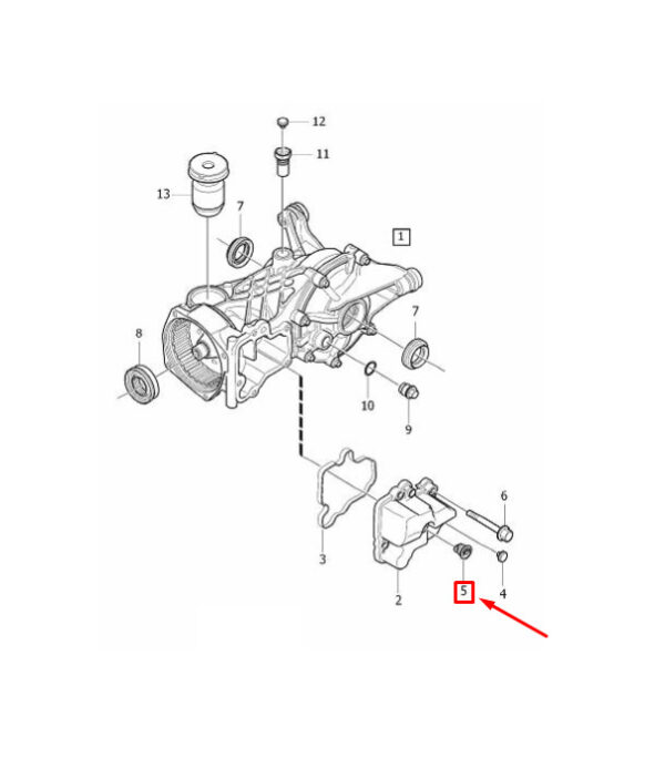31325479 - Volvo XC60 MK1 Differential Drain Screw 31325479 NEW GENUINE
