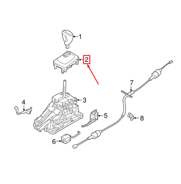 31367430 - VOLVO S60 MK2 GEAR BOOT 31367430 NEW GENUINE