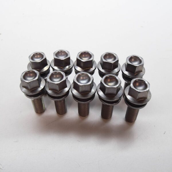 31373474 - VOLVO S60 MK1 WHEEL STUD CHROME KIT 31439230 NEW GENUINE