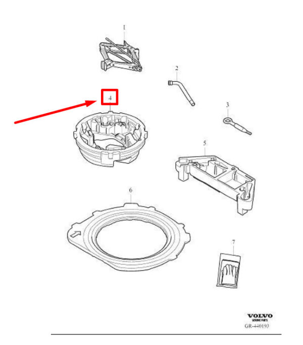 31680052 - Volvo XC40 Storage Box 31680052 NEW GENUINE