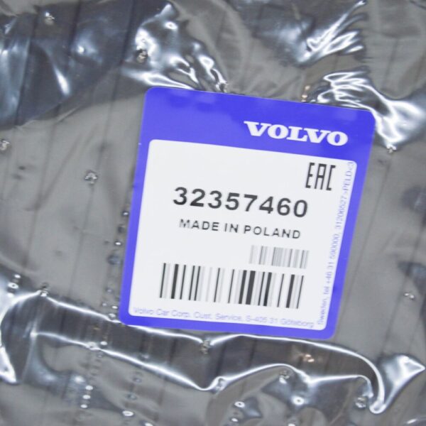 32357460 - Volvo XC60 MK2 Floor Mats Set, Rubber, Anthracite, LHD, 32357460, New Genuine