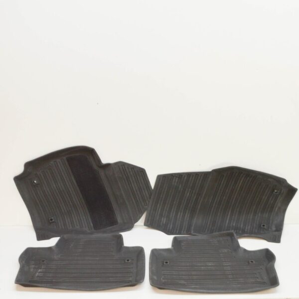 39807564 - Volvo S80 MK2 Rubber Floor Off Black Mats Set LHD 39807564 NEW GENUINE
