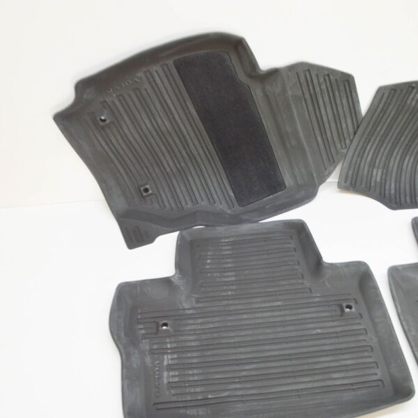 39807564 - Volvo S80 MK2 Rubber Floor Off Black Mats Set LHD 39807564 NEW GENUINE
