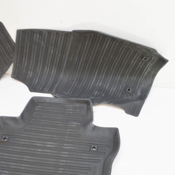 39807564 - Volvo S80 MK2 Rubber Floor Off Black Mats Set LHD 39807564 NEW GENUINE