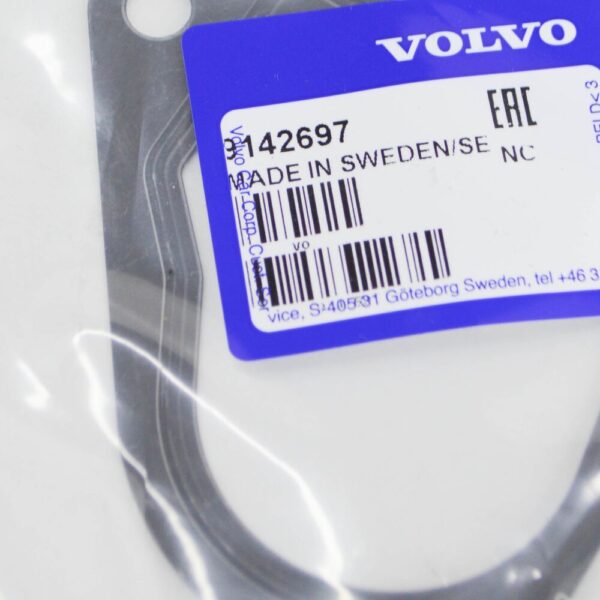 9142697 - VOLVO S80 MK1 ENGINE COOLANT THERMOSTAT HOUSING GASKET 9142697 NEW GENUINE
