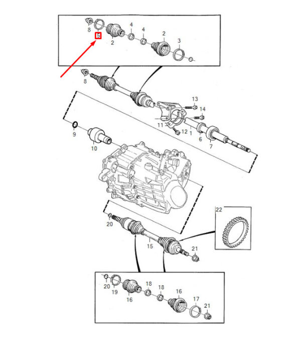 977964 - VOLVO XC90 MK1 HOSE CLAMP 977964 NEW GENUINE
