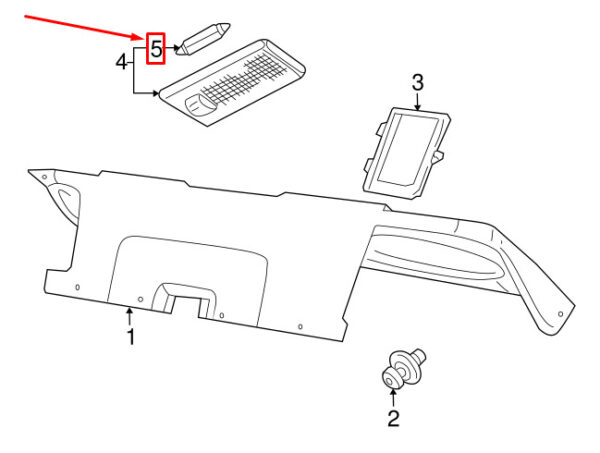 989773 - VOLVO XC90 MK1 BULB 989773 NEW GENUINE