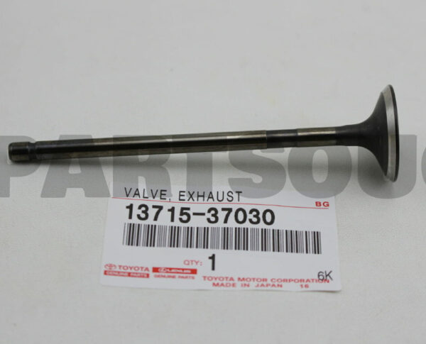 1371537030 - TOYOTA COROLLA hatchback E21 engine exhaust valve 1371537030 NEW ORIGINAL