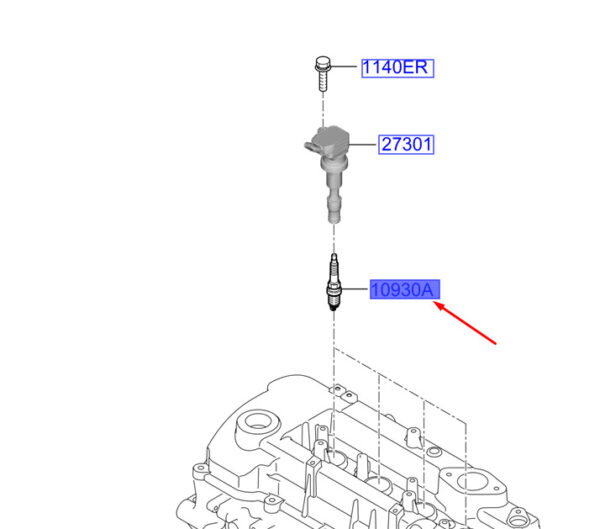 1884410060 - Kia Ceed MK3 CD Spark Plug 1884410060 NEW ORIGINAL