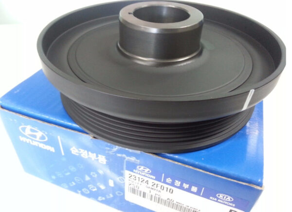 231242F010 - Hyundai Santa FE MKL3 DM crankshaft damper pulley 231242F010, original