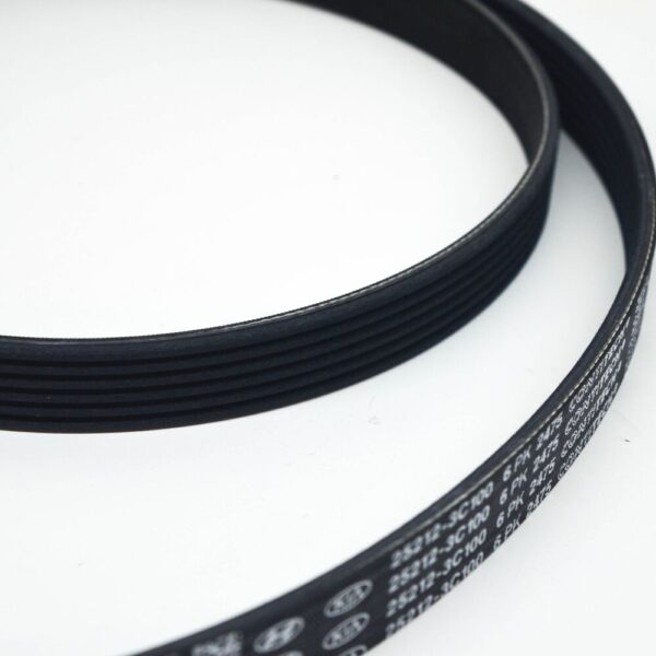 252123C100 - Hyundai Genesis bra coupe serpentine V-rib strap 25212-3C100 NEW ORIGINAL