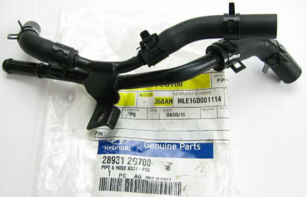 289312G700 - Hyundai Santa FÉ MK3 DM PCV-Rohrschlauchbaugruppe 289312G700, NEU, ORIGINAL