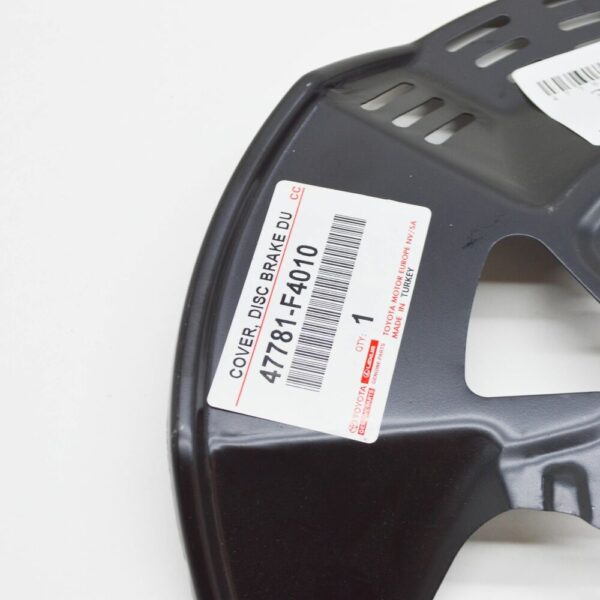 47781F4010 - Toyota C-Hr AX10 brake disc protector front right 47781-F4010 2017 NEW ORIGINAL