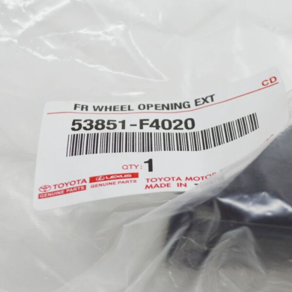 53851F4020 - TOYOTA C-HR AX10 Wheel Run Extension Front Right 53851-F4020 2019 NEW ORIGINAL