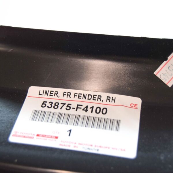 53875F4100 - TOYOTA C-HR MK1 FRONT RIGHT ARCH LINER 53875F4100 NEW GENUINE