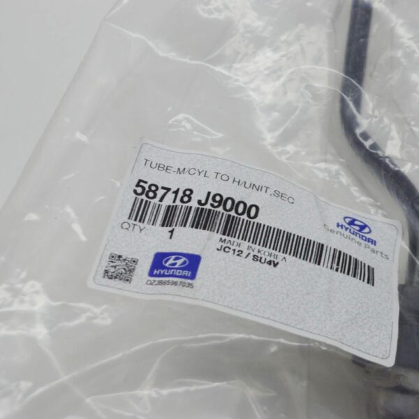 58718J9000 - HYUNDAI KONA MK1 BRAKE MASTER CYL. HYDRAULIC UNIT TUBE LHD 58718J9000 NEW GENUINE