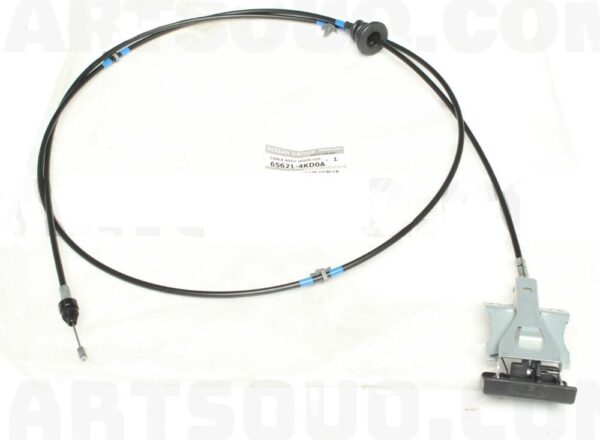 656214KD0A - NISSAN NAVARA MK3 D23 Bonnet Lock Cable 656214KD0A NEW GENUINE