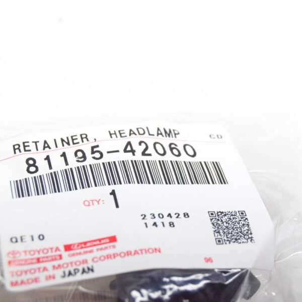 8119542060 - Toyota RAV 4V XA50 Lower RH Headlamp Protector Retainer 8119542060 NEW GENUINE