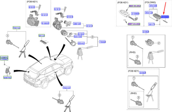 81996J3001 - Hyundai Tucson NX4 MK4 Socket 81996J3001 NEW ORIGINAL