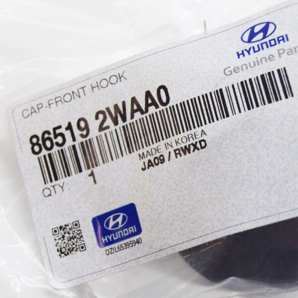865192WAA0 - Hyundai Santa Fe MK3 DM Front Bumper Towing Eye Cover 865192WAA0 NEW