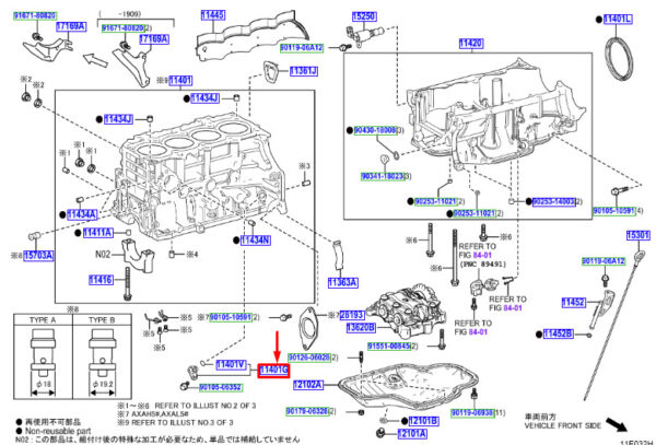 9091905094 - Toyota RAV 4V XA50 Crankshaft Position Sensor 9091905094 NEW ORIGINAL