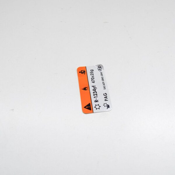 97699C8000 - Hyundai i20 MK3 Refrigerator Label 97699C8000 NEW GENUINE