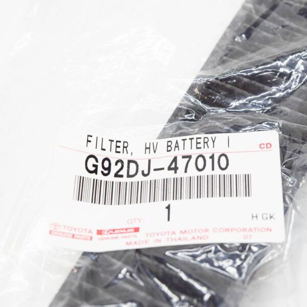 G92DJ47010 - TOYOTA PRIUS W5 Drive Motor Battery Pack Left Air Filter G92DJ47010 NEW